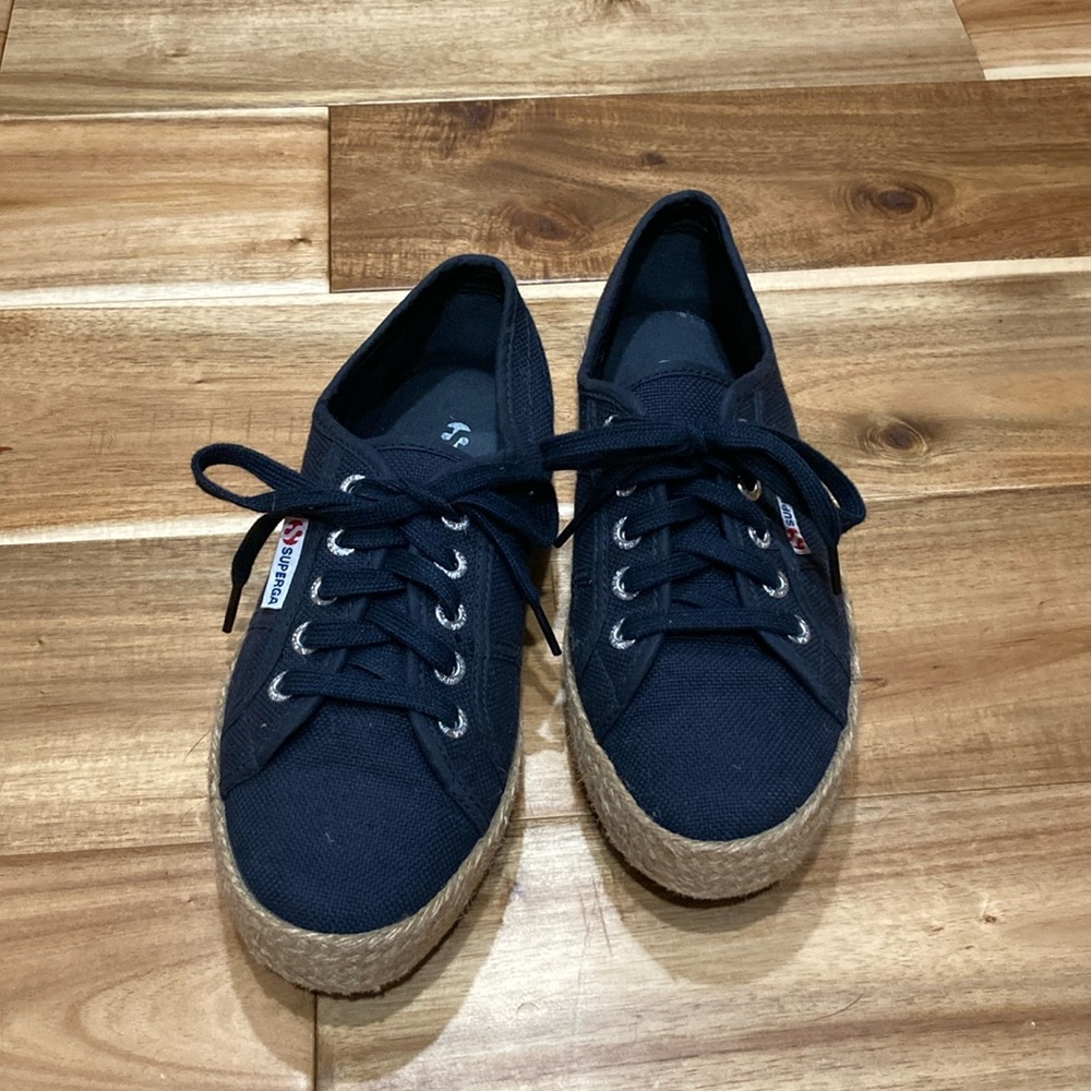Superga Espadrilles Sneakers Navy size 37